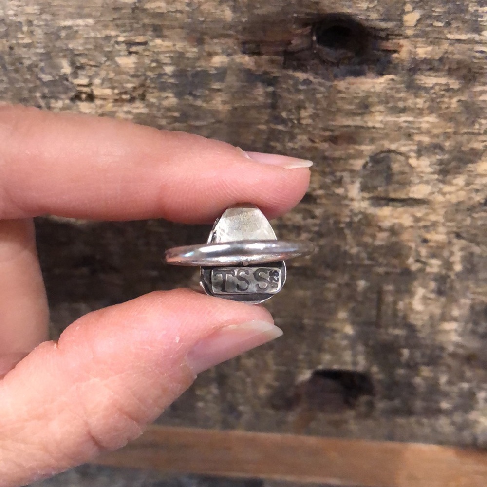 Turquoise Fern ring size 5.5 - Picture 3 of 4